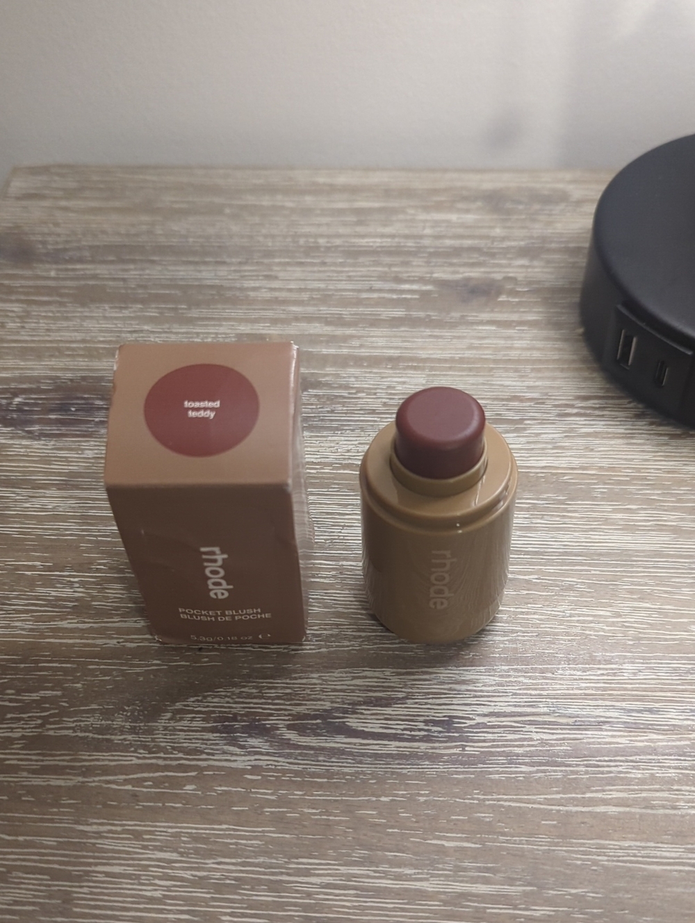RHODE Cream Blush Stick in Toasted Teddy - Warm Brown